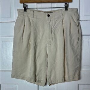 Tommy Bahama 100% Silk Shorts Mens Size 34 Outdoor Vacation‎ Bermuda